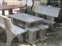 Bộ bàn ghế đá hoa cương