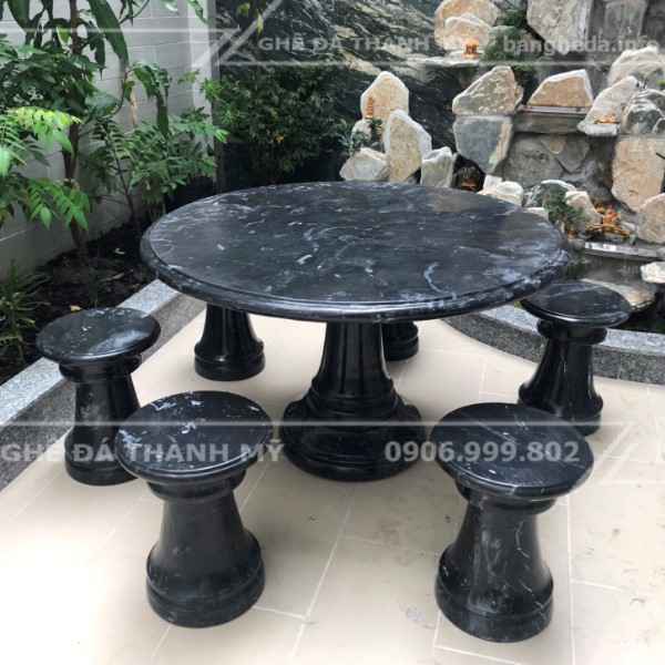 bàn ghế đá tự nhiên đẹp 1
