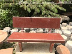 Ghế đá bê tông ốp hoa cương