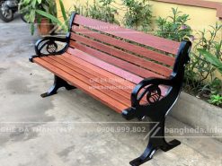 Ghế gang đúc ngoài trời